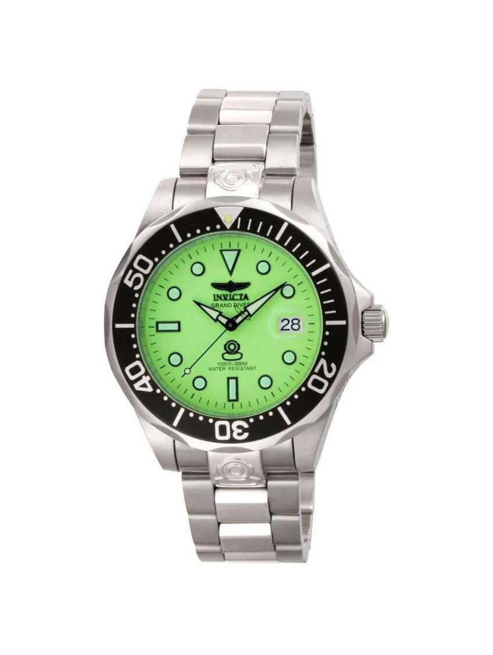 Invicta Grand Diver Deep Garrison Automatic Men's Watch - 47mm. Steel (10641)